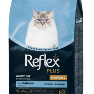 Reflex Plus Hairball Adult Cat Food-Salmon (1.5kg)
