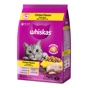 Whiskas 1+ Adult Dry Cat Food- Chicken Flavour (1.2 kg)