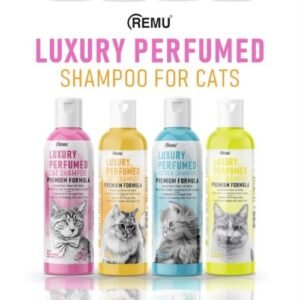 remu luxury perfumed cat shampoo