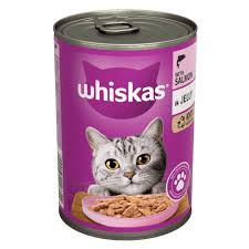 Whiskas Jelly TIN – 390 Grams-Salmon