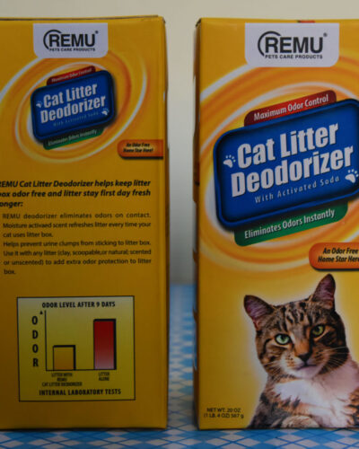 Remu Cat Litter Deodorizer with Activated Soda