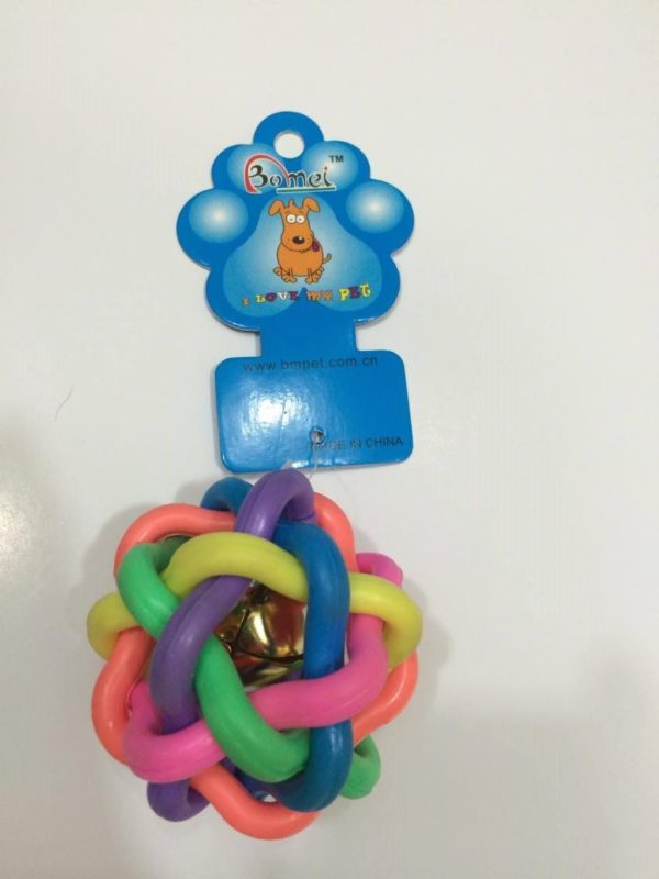 Colorful toy with bell