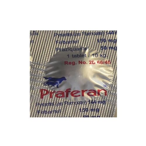 Praferan – Deworming Tablets for Cat n Dogs