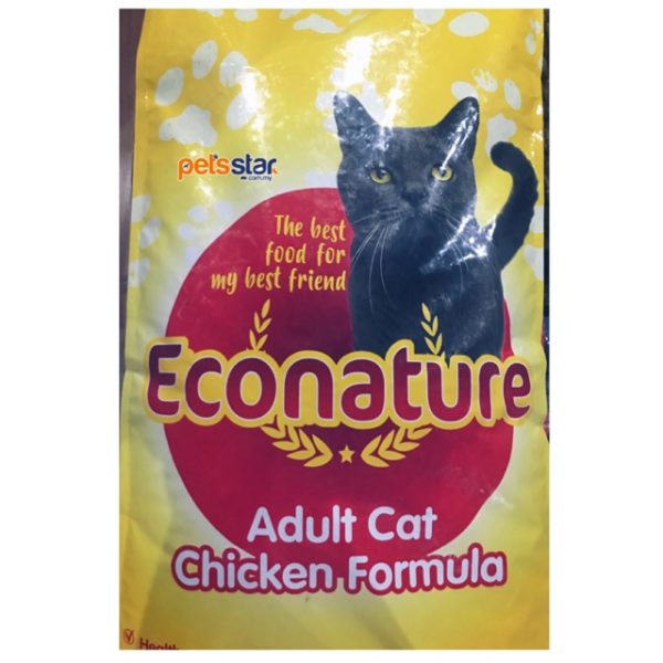 Econature Adult cat food chicken flavor