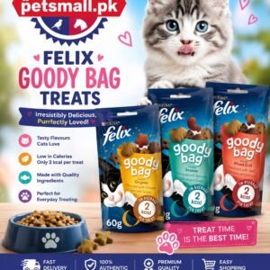 Purina Felix Goody Bag Cat Dry Treat (60g)