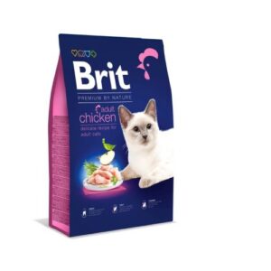 Brit Premium Adult Cat Food-Chicken (1.5kg)