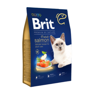 Brit Premium Adult Cat Food- Salmon (800gram)