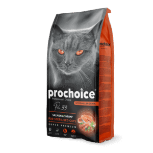 Prochoice Sterilised Adult Cat Food-Salmon And Shrimp (2kg)