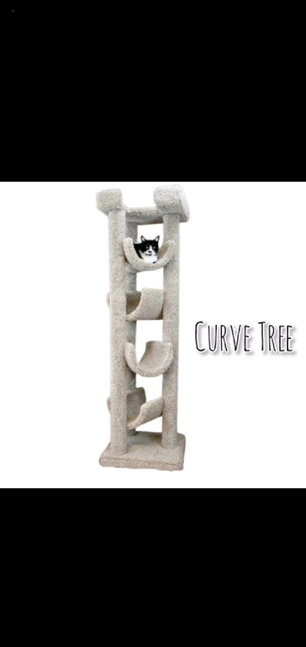 Curve Tree Scratch Post 157cm