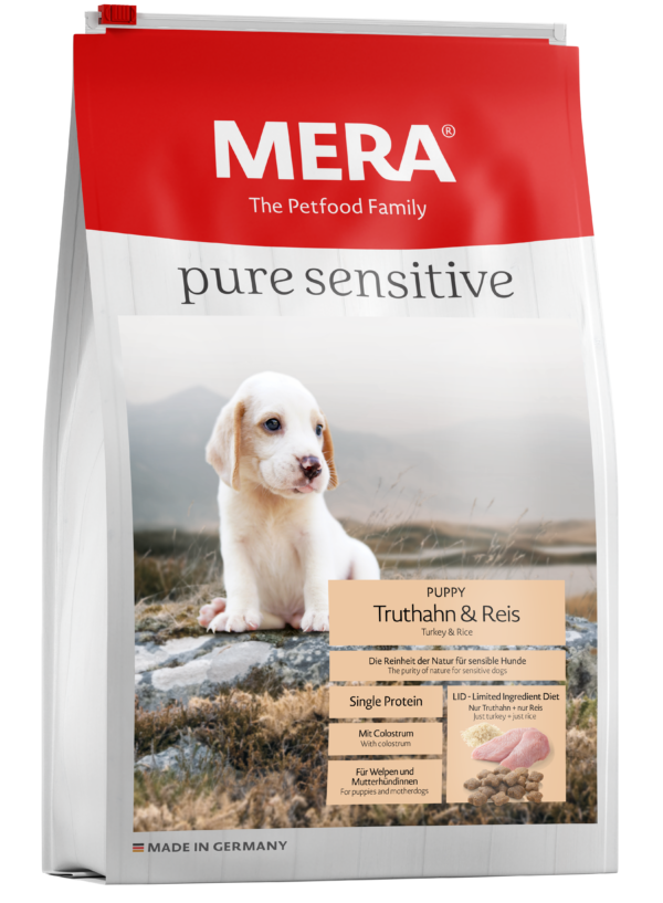 Mera Pure Sensitive Mini Turkey And Rice Grain Free 4kg