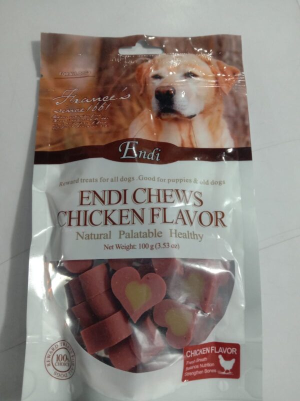 Endi Dog Chews Chicken Flavor | 100gram