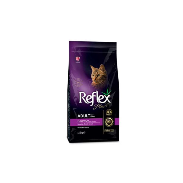 Reflex Plus Gourmet Cat Food In Chicken 1.5kg