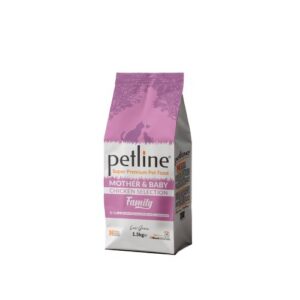 petline super premium mother & baby dry cat food chicken selection (1.5kg)