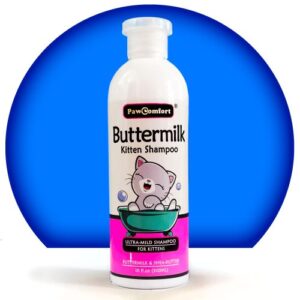 Paw Comfort Buttermilk Kitten Shampoo-Buttermilk & Shea-Butter