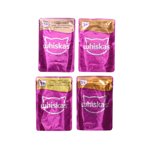 Whiskas 1+ Adult Jelly Pouch  (85g)