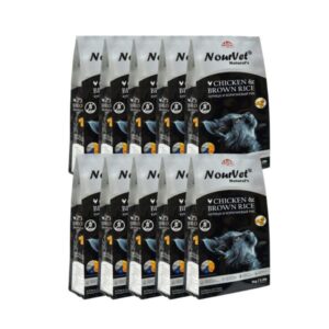 Nourvet Cat Food Chicken & Rice 1kg (10 Packs Deal)