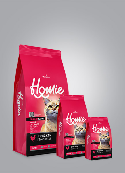 Homie Premium Adult Cat Food – Chicken