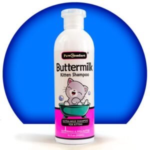 Paw Comfort Buttermilk Kitten Shampoo-Buttermilk & Shea-Butter (300ml)