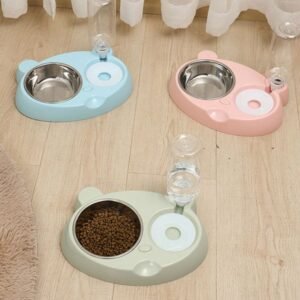 Peki Panda ShapeCat Food Bowl For Cats