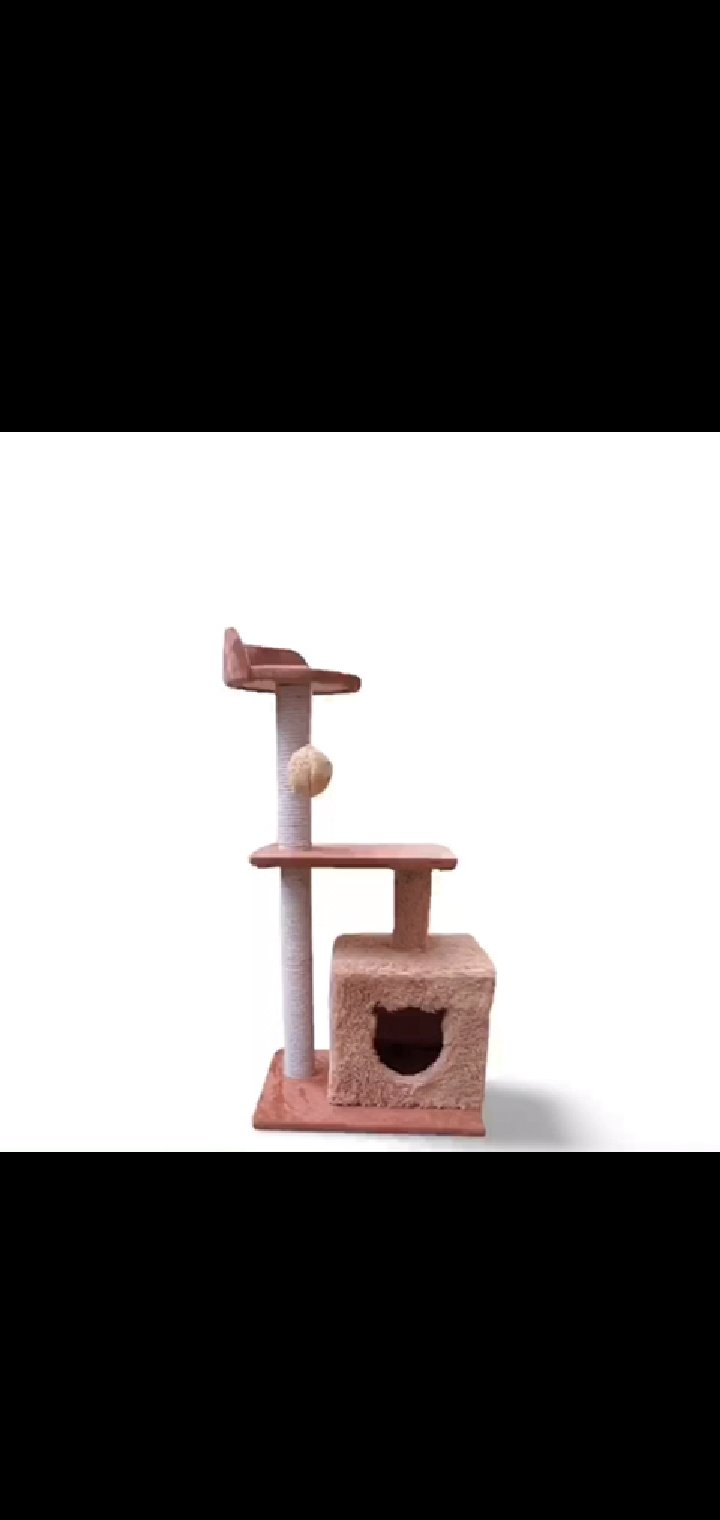 1b411666-69e6-40ba-9f46-db2bd0241238 Single Square House Cat Scratch Post