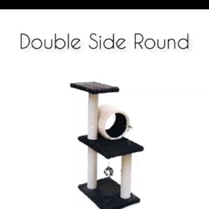 Double Side Round Shape Cat Scratch Post