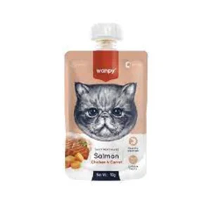 Wanpy Tasty Meat Paste-Salmon Chicken & Carrot (90g)