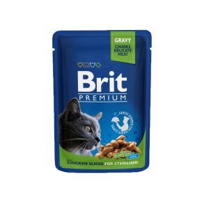Brit Jelly With Chicken Slice For Sterilised Cat