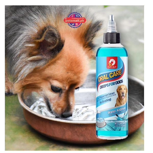 Fluff' n Buff' Oral Care Drops for Dogs