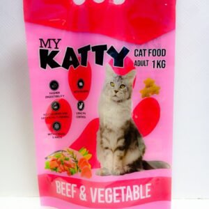 My Katty Cat Food Adult 1kg Beef And Vegetable