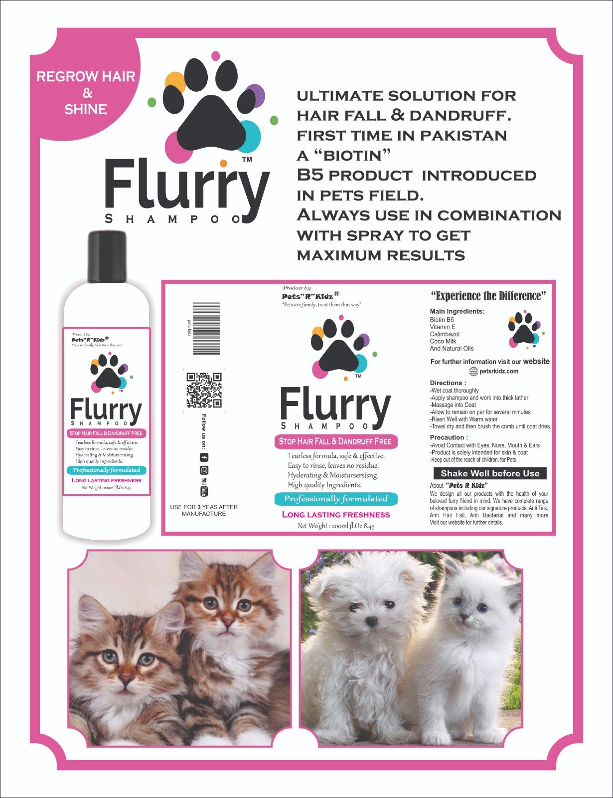 Flurry Shampoo 200ml