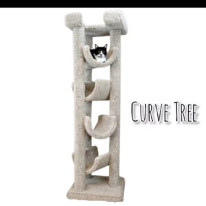 Curve Tree Scratch Post 157cm