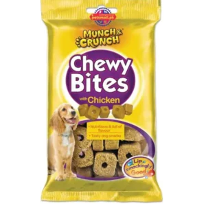 Munch & Crunch Chewy Bites With Chicken Dog Treats
