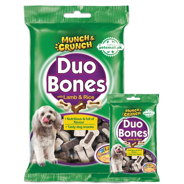 Munch & Crunch Lamb Mini Bones Dog Treats