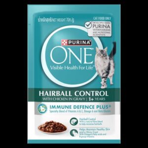 Purina One Adult Hairball With Chicken In Gravy Wet Cat Food