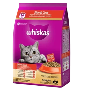 Whiskas Skin & Coat Chicken & Salmon Flavors