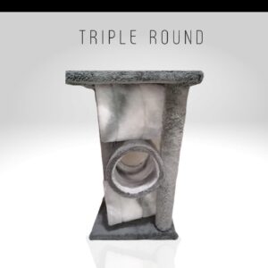Cats Scratch Post ( Tripple Round Shape )