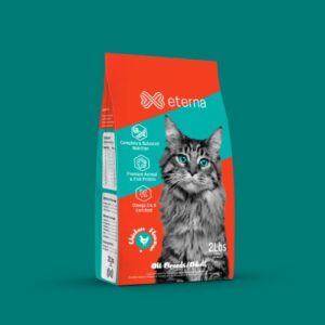 Eterna Adult Cat Food Premium Quality-Chicken Flavour (1kg)