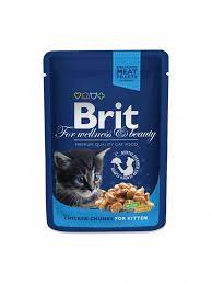 Brit Jelly With Chicken Chunks For Kitten