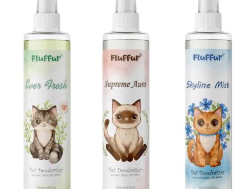 Fluffur Pet Deodrizer-Anti Bacterial Pet Spray