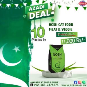 Pet Nosh Plus Cat Food-All Life Stage (1.2kg) 10 Pack Deal