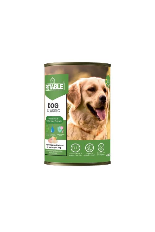 Petable Dog Classic Wet Food-Minced Chicken Gravy (400g)