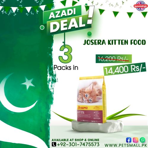 Josera Kitten Food-2kg (3 Pack Deals)