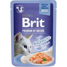 brit premium by nature adult jelly food chicken fillets (85g) (copy)