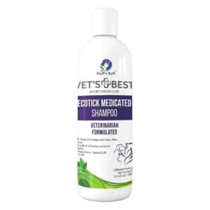fluff'n buff ecotick medicated shampoo (300ml)