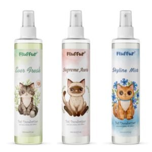 fluffur pet deodorizer spray (200ml)