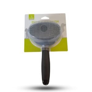 nunbell round high button slicker brush