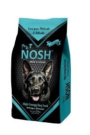 pet nosh high energy adult dog food meat & veggie