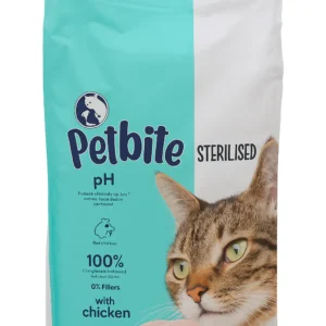 petbite sterilized adult dry cat food chicken (1kg)