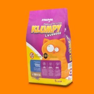 premium klumpy cat litter lavender