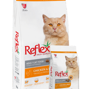 reflex adult cat food chicken & rice